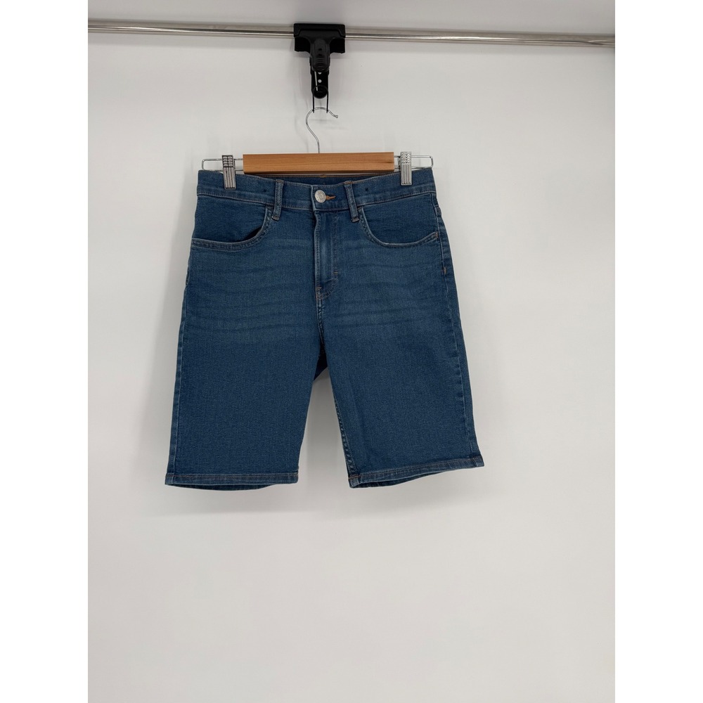 HM Girls‎ Blue Denim Shorts Medium Wash Stretch Size 16